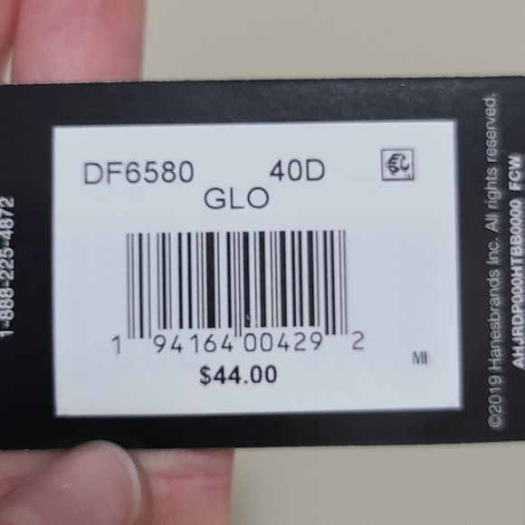 NWT Bali Light Purple Bra - Picture 6 of 6